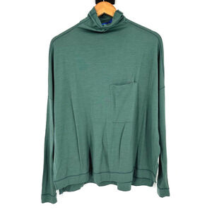 Kit And Ace Womens Turtleneck Oversized Top Size Small Minimalist Basics Classic